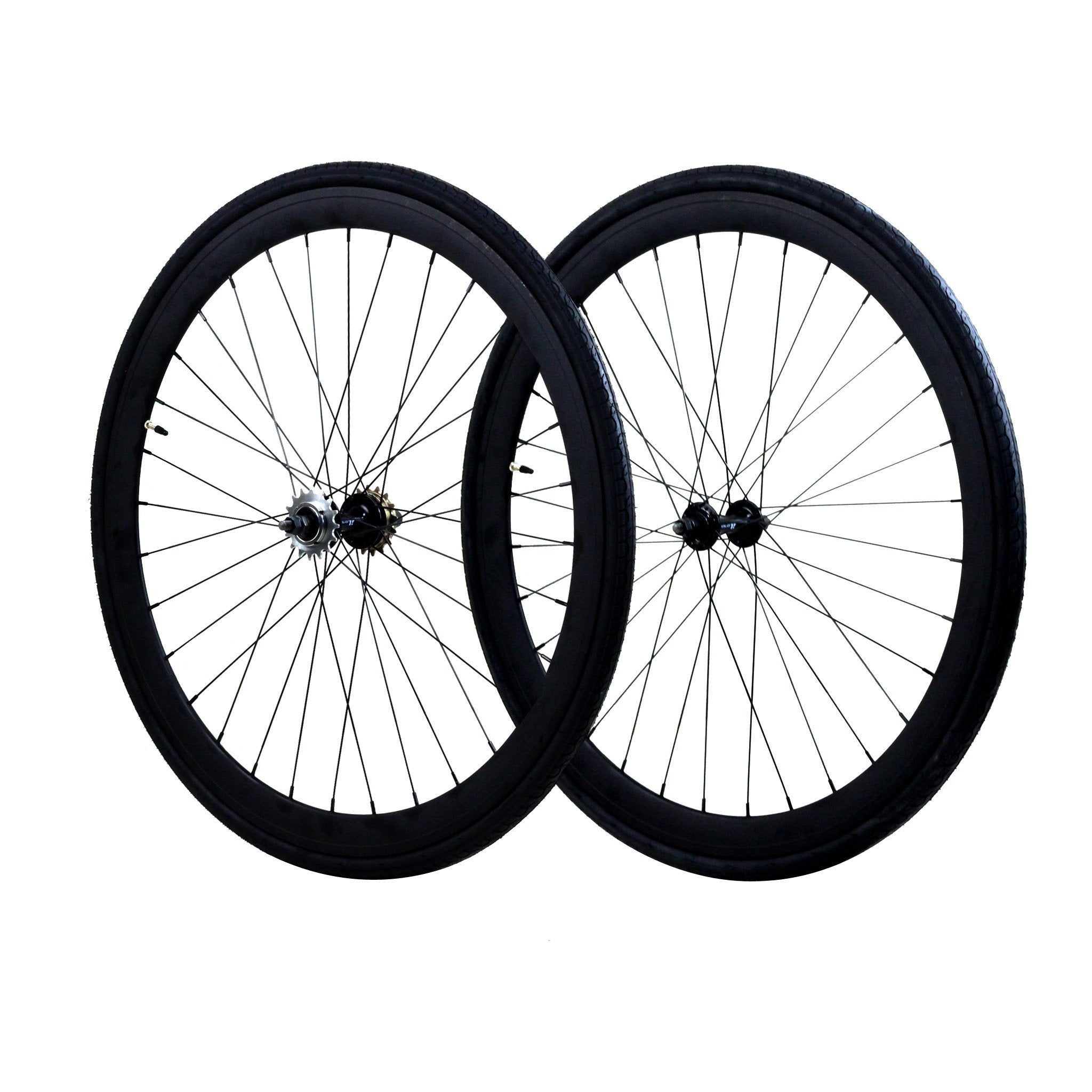 Wheelset - Matte Black 700c